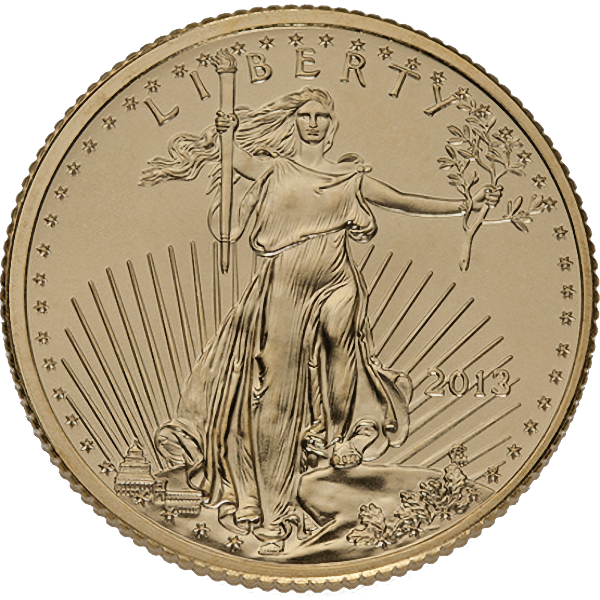 1/4 oz American Gold Eagle Coin