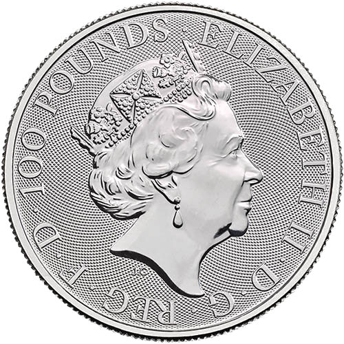 1 oz Platinum Britain Britannia coin