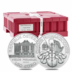 2022 1 oz. Austrian Silver Philharmonic - 500 qty Monster Box