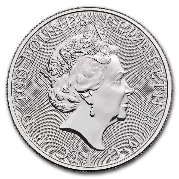 Elizabeth II D.G Platinum Coins