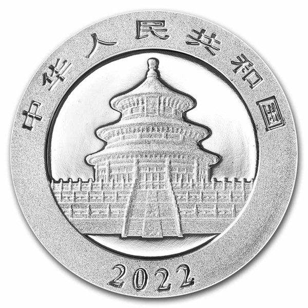 2022 China 1 gram Platinum Panda BU