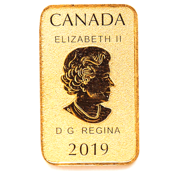 Royal Canadian Mint introduced a gold bar